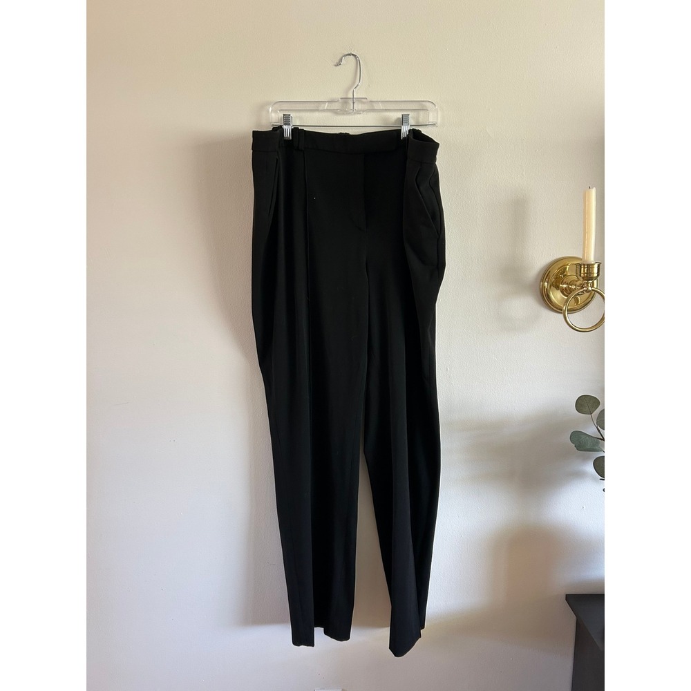 Talbots Black Pleated Ankle Pants Women's Size‎ 20L - Picture 2 of 3